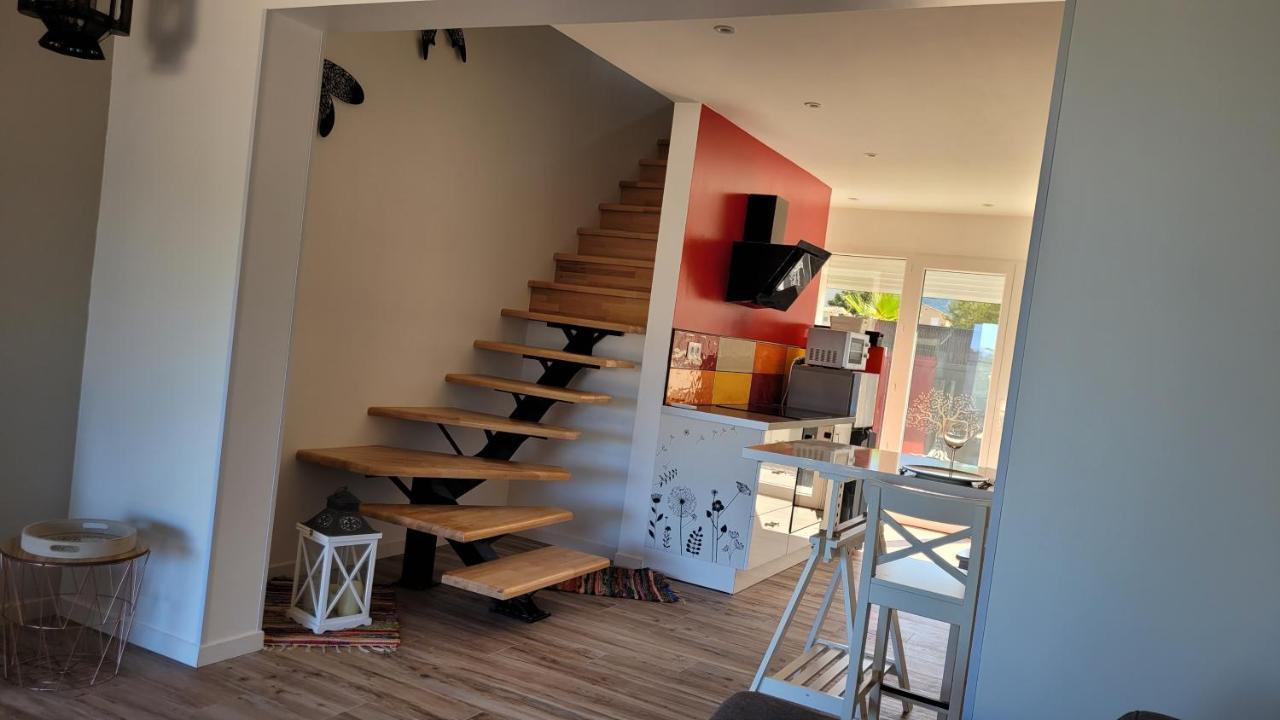 Gîte Du Soleil Maison lumineuse avec terrasse solarium parking privé Sorède Exterior foto