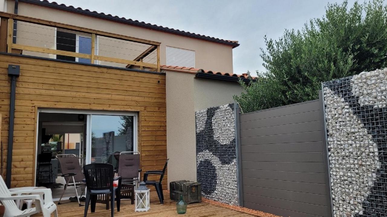 Gîte Du Soleil Maison lumineuse avec terrasse solarium parking privé Sorède Exterior foto