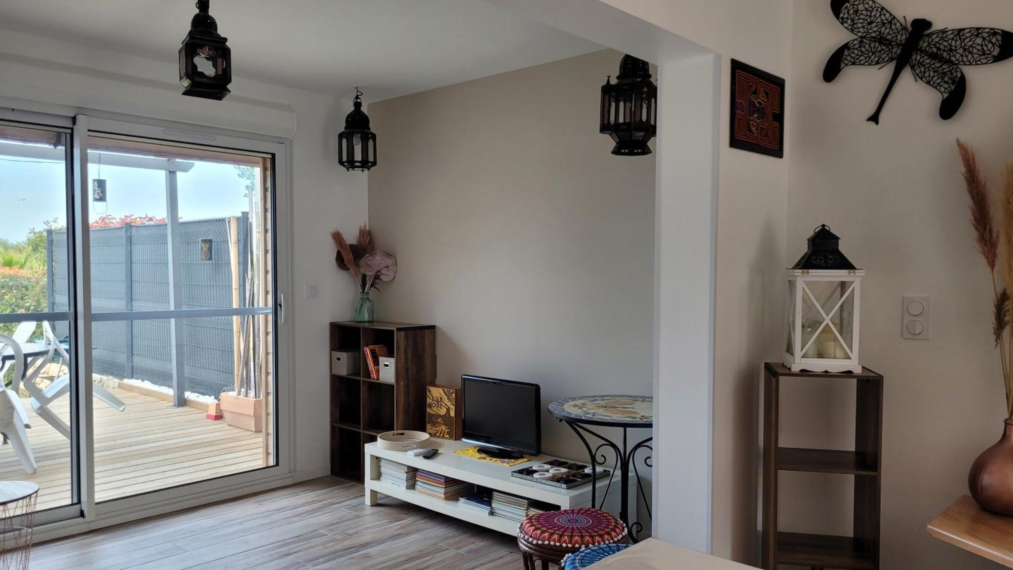 Gîte Du Soleil Maison lumineuse avec terrasse solarium parking privé Sorède Exterior foto